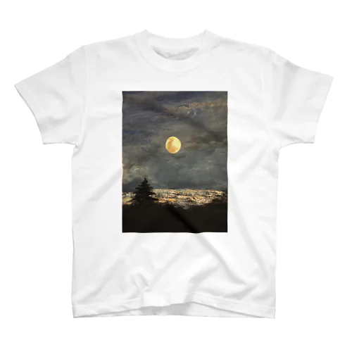 月夜 - Moonlit night - スタンダードTシャツ