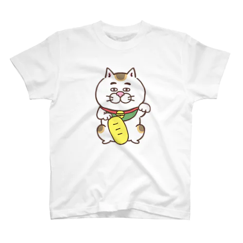 まねきねこさん Regular Fit T-Shirt