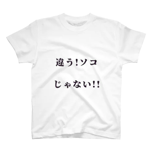 違う！ソコじゃない Regular Fit T-Shirt