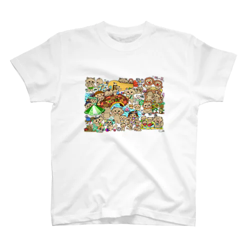 フルオーダーイラスト商品見本 Regular Fit T-Shirt