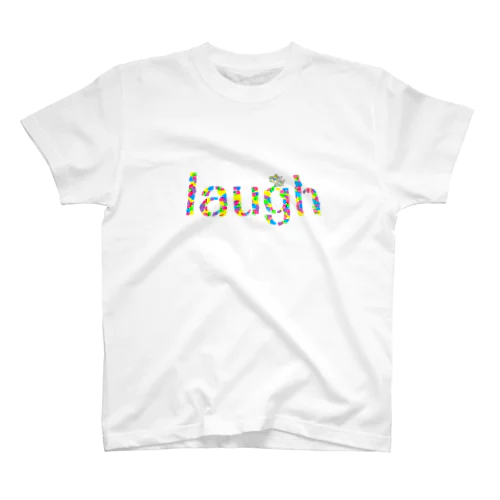 laugh！黒柴 スタンダードTシャツ