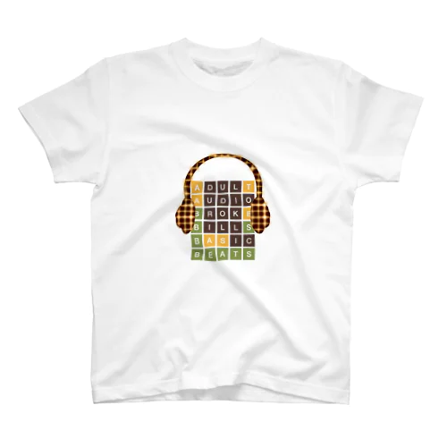 Wordle game , Wordleゲーム , 音楽 Regular Fit T-Shirt