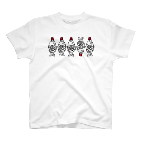 魚タレビン五匹 Regular Fit T-Shirt