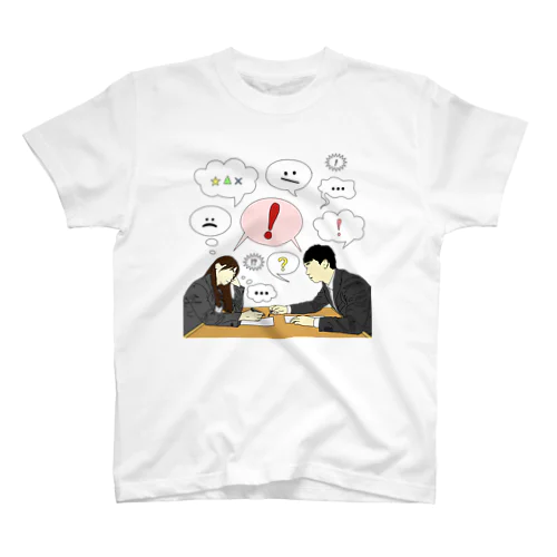 - saigo no kotaeha tada gamushara ni - スタンダードTシャツ