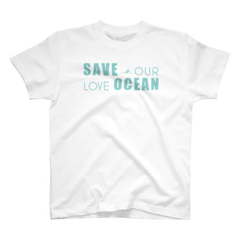 SAVE OUR LOVE OCEAN スタンダードTシャツ