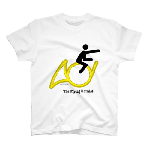 The Flying Hornist w/ Logo Regular Fit T-Shirt