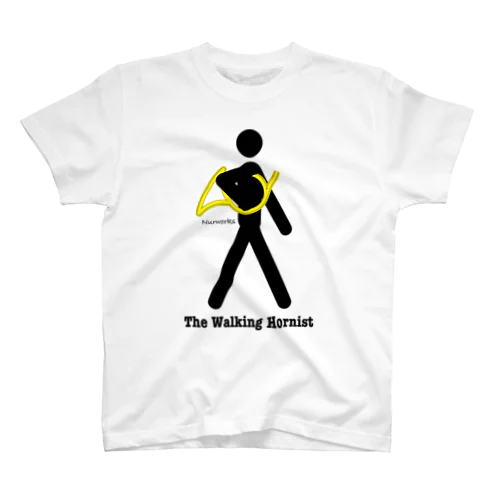 The Walking Hornist w/ Logo Regular Fit T-Shirt