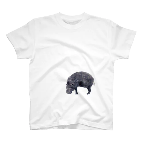 算木崩し × コビトカバ Regular Fit T-Shirt