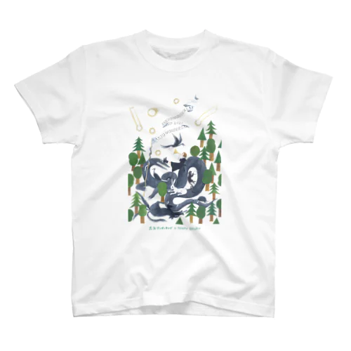 西淑イラスト2021秋 Regular Fit T-Shirt