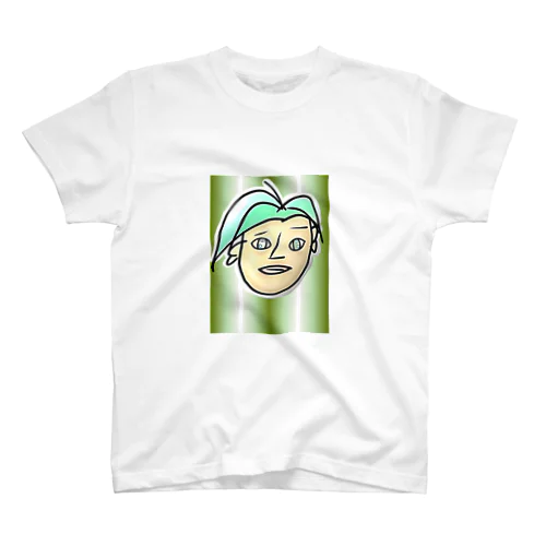 ふざけた顔のお兄さん スタンダードTシャツ