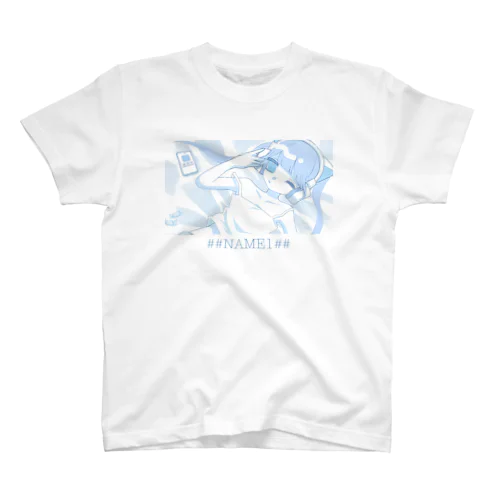 ドリーミング・ガール BLUE スタンダードTシャツ