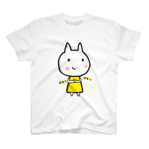 【悪巧み】うさねこ【腹黒】 スタンダードTシャツ