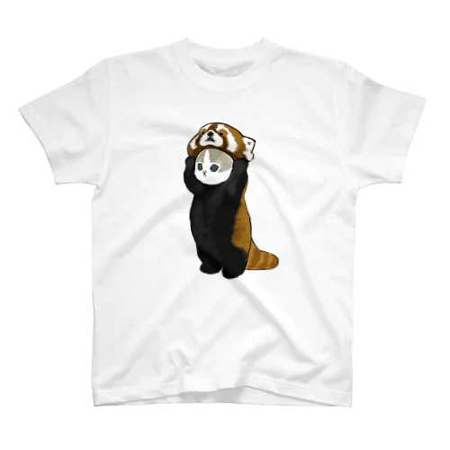 ねこかぶり（レッサーパンダ） Regular Fit T-Shirt