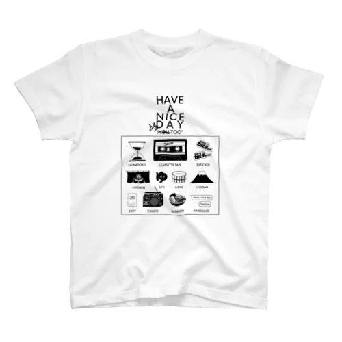 HAVE A NICE DAY-"湯 TOO" スタンダードTシャツ