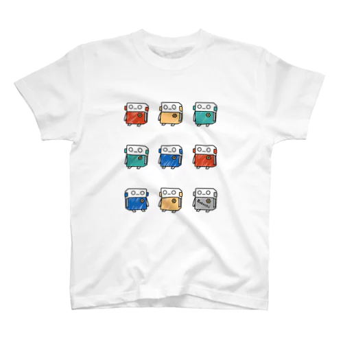 3×3 POPなロボchi  Regular Fit T-Shirt