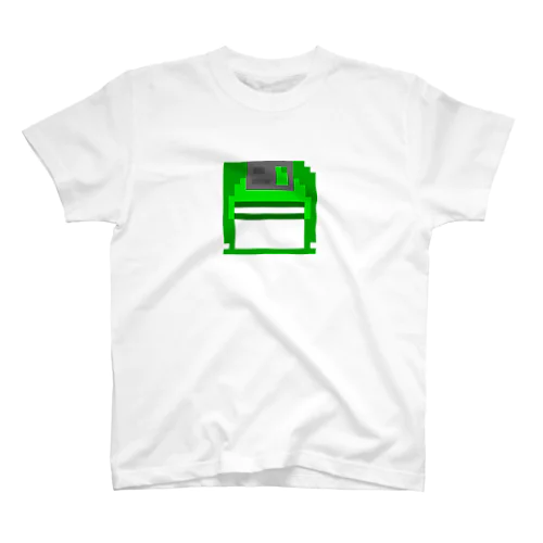 Green Floppy Regular Fit T-Shirt