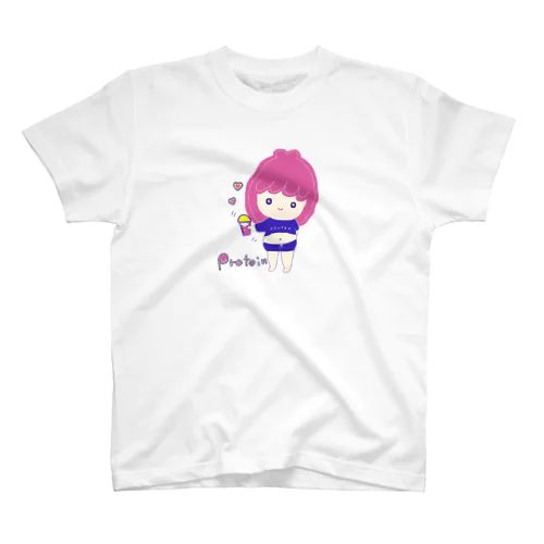 プロテイン女子 スタンダードTシャツ