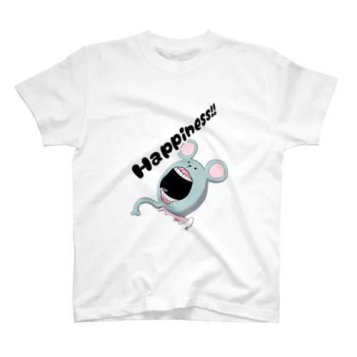 Happinessねこ Regular Fit T-Shirt