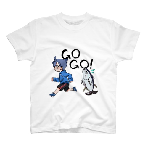 GO!GO!つなTシャツ(文字入り) Regular Fit T-Shirt