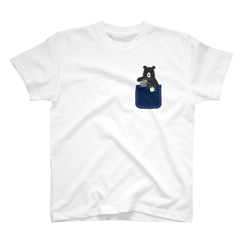 コーヒークマさん_ポッケ Regular Fit T-Shirt