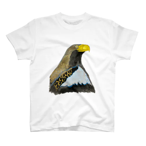 オオワシ　🦅でござる🪶 スタンダードTシャツ