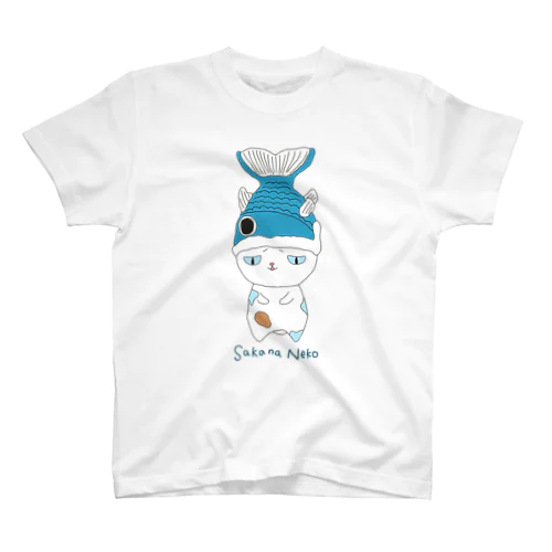 サカナネコTシャツ（裏面あり） スタンダードTシャツ