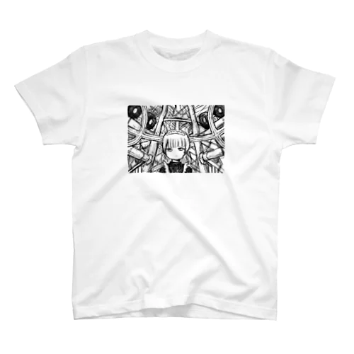 観覧車の絵 Regular Fit T-Shirt