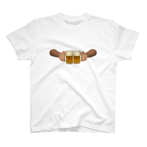 リアル一人乾杯 Regular Fit T-Shirt