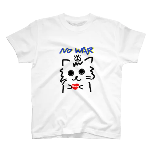 NO WAR～Peace Regular Fit T-Shirt