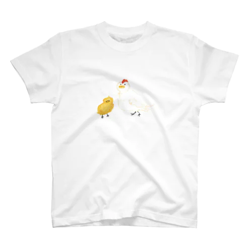 ほさほさ　おやこさん スタンダードTシャツ