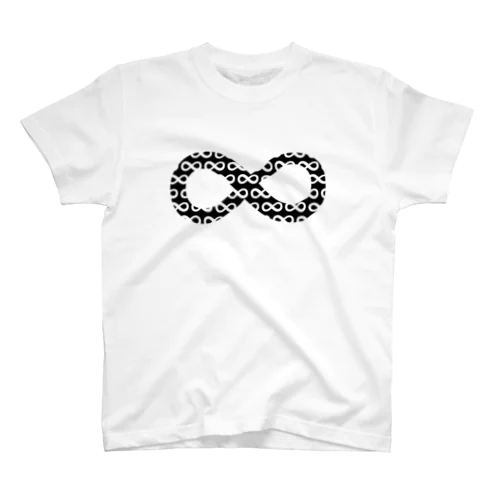 ∞ メビウスの輪 Regular Fit T-Shirt