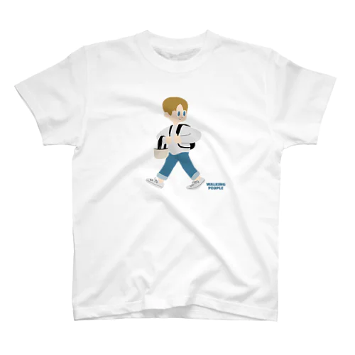 WALKING PEOPLE NO.1 Regular Fit T-Shirt