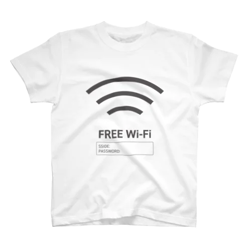 FREE Wi-Fi Tシャツ Regular Fit T-Shirt