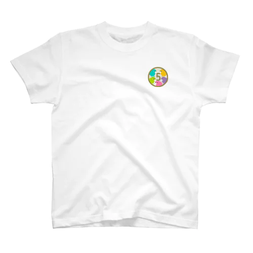 ヤタガラス五人囃子　ロゴ Regular Fit T-Shirt