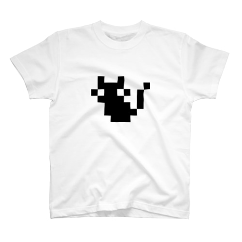 ピクセル　クロネコ Regular Fit T-Shirt
