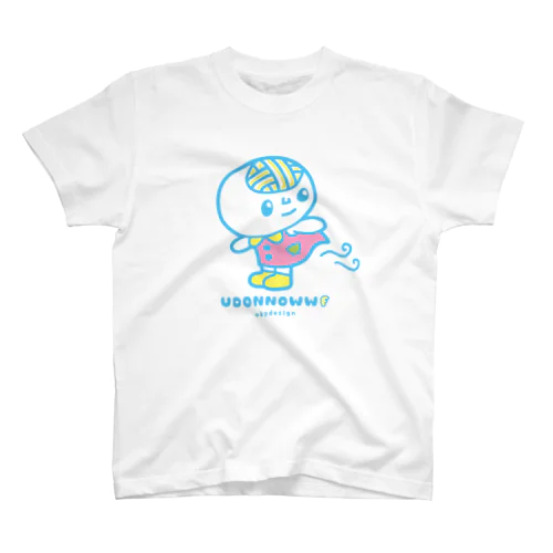 うどん脳F風ちゃん（POP） Regular Fit T-Shirt
