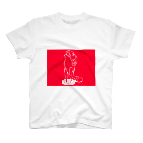 紅白の魚人 スタンダードTシャツ