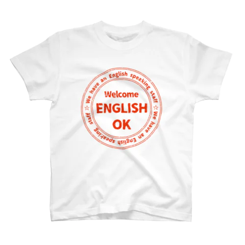 ENGLISH OK Tシャツ Regular Fit T-Shirt
