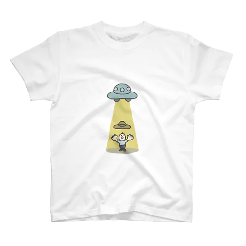 麦わらをさらうUFO スタンダードTシャツ