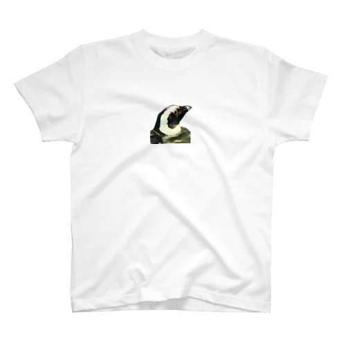 右向きペンギン Regular Fit T-Shirt