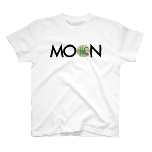 MOON THC blackfont Regular Fit T-Shirt
