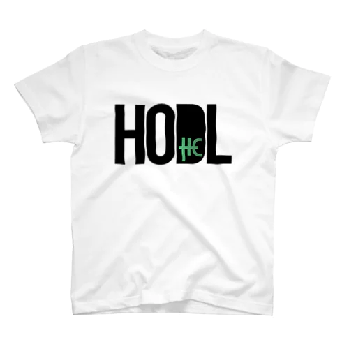 HODL THC blackfont スタンダードTシャツ