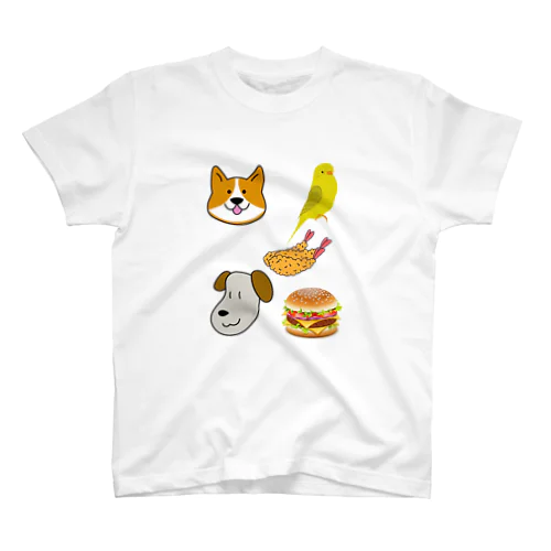 犬スタンダードTシャツ スタンダードTシャツ