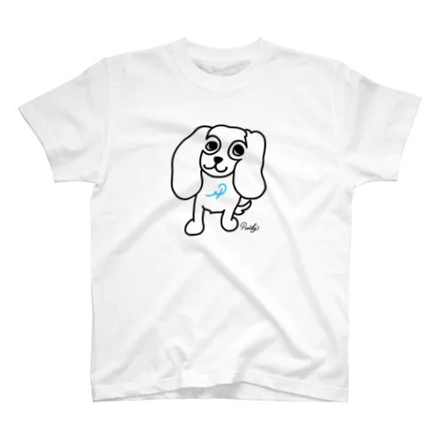 パンキー くん　モノライン　ウォッシュTシャツ スタンダードTシャツ