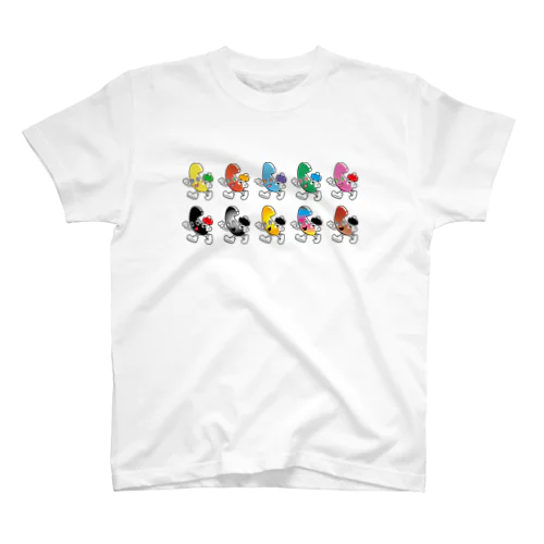 並べ！白金くん！ スタンダードTシャツ