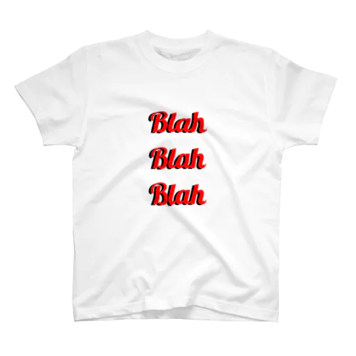 Blah Blah Blah Regular Fit T-Shirt