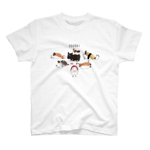 チンチラのお寿司(並) Regular Fit T-Shirt