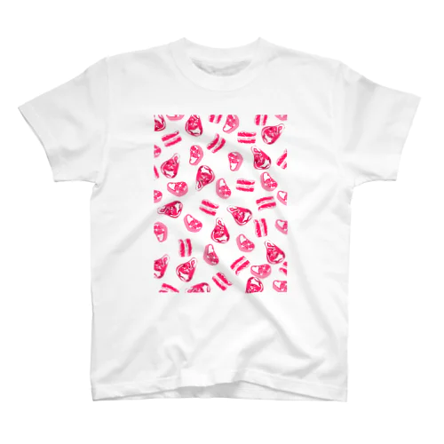 flesh meat GOODS スタンダードTシャツ