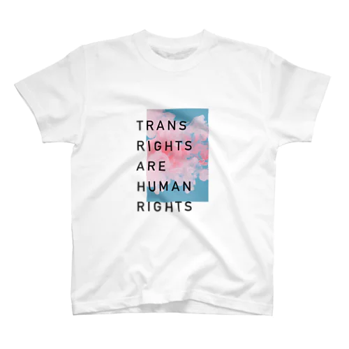 TRANS RIGHTS ARE HUMAN RIGHTS 티셔츠