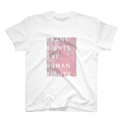 TRANS RIGHTS ARE HUMAN RIGHTS Regular Fit T-Shirt